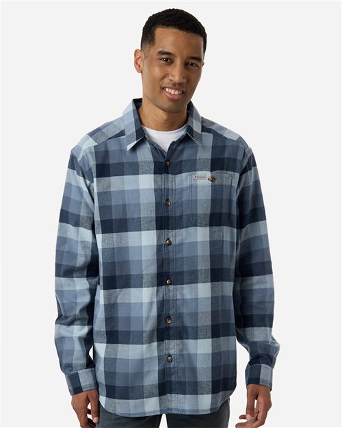 Columbia 161795 Men's Cornell Woods™ Flannel Shirt - style view
