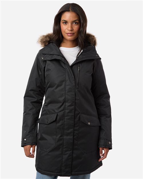 Columbia 179975 Women's Suttle Mountain™ Long Insulated Jacket - style view