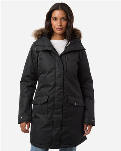 Columbia 179975 Women's Suttle Mountain™ Long Insulated Jacket - style view