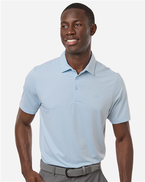 adidas A2024 Men's Performance Textured Polo - style view
