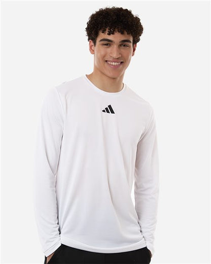 adidas AT104 Men's Pregame Long Sleeve T-Shirt - style view