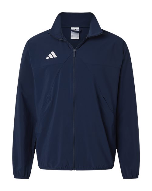 adidas AT500 Men's TIRO Woven Full-Zip Track Jacket - style view