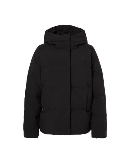 adidas AT601 Women's Helonic Down Puffer Hooded Jacket - style view