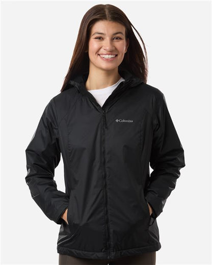 Columbia 217129 Women's Scattered Showers™ Fleece Lined Jacket - style view