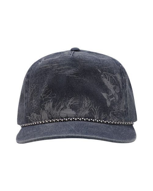DRI DUCK 3334 Walleye Nature Scene Cap - style view