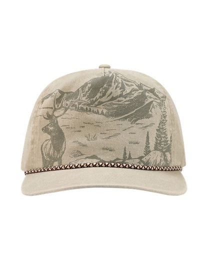 DRI DUCK 3338 Elk Nature Scene Cap - style view