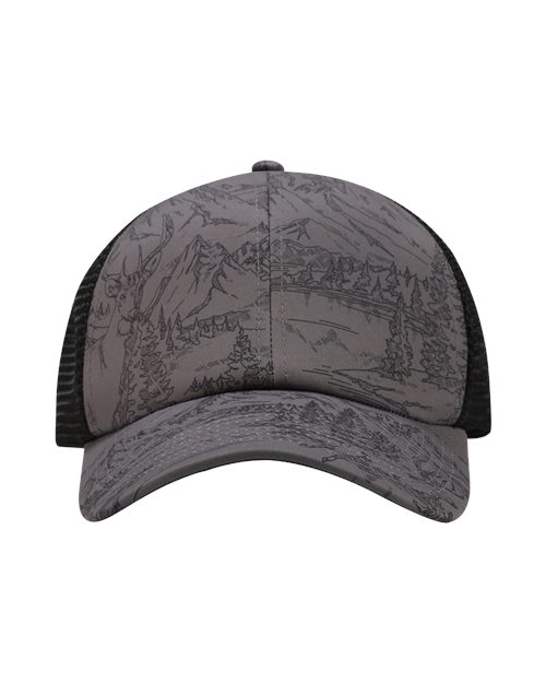 DRI DUCK 3341 Buckridge Trucker Cap - style view