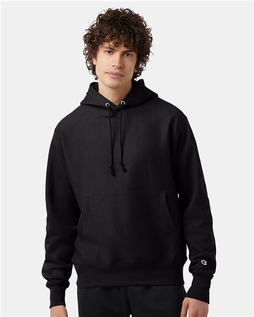 Champion S101 Unisex Reverse Weave® Hooded Sweatshirt - style view