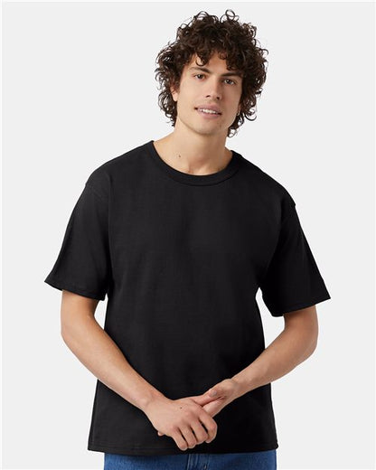 Champion T105 Unisex Heritage Jersey T-Shirt - style view