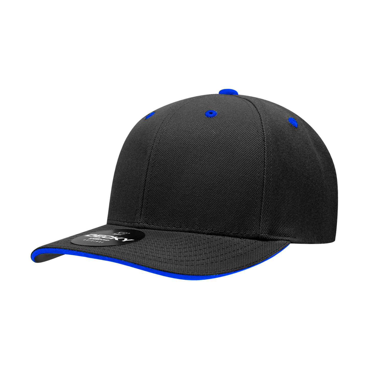 Decky-2003-6 Panel Mid Profile Structured Sandwich Bill Cap