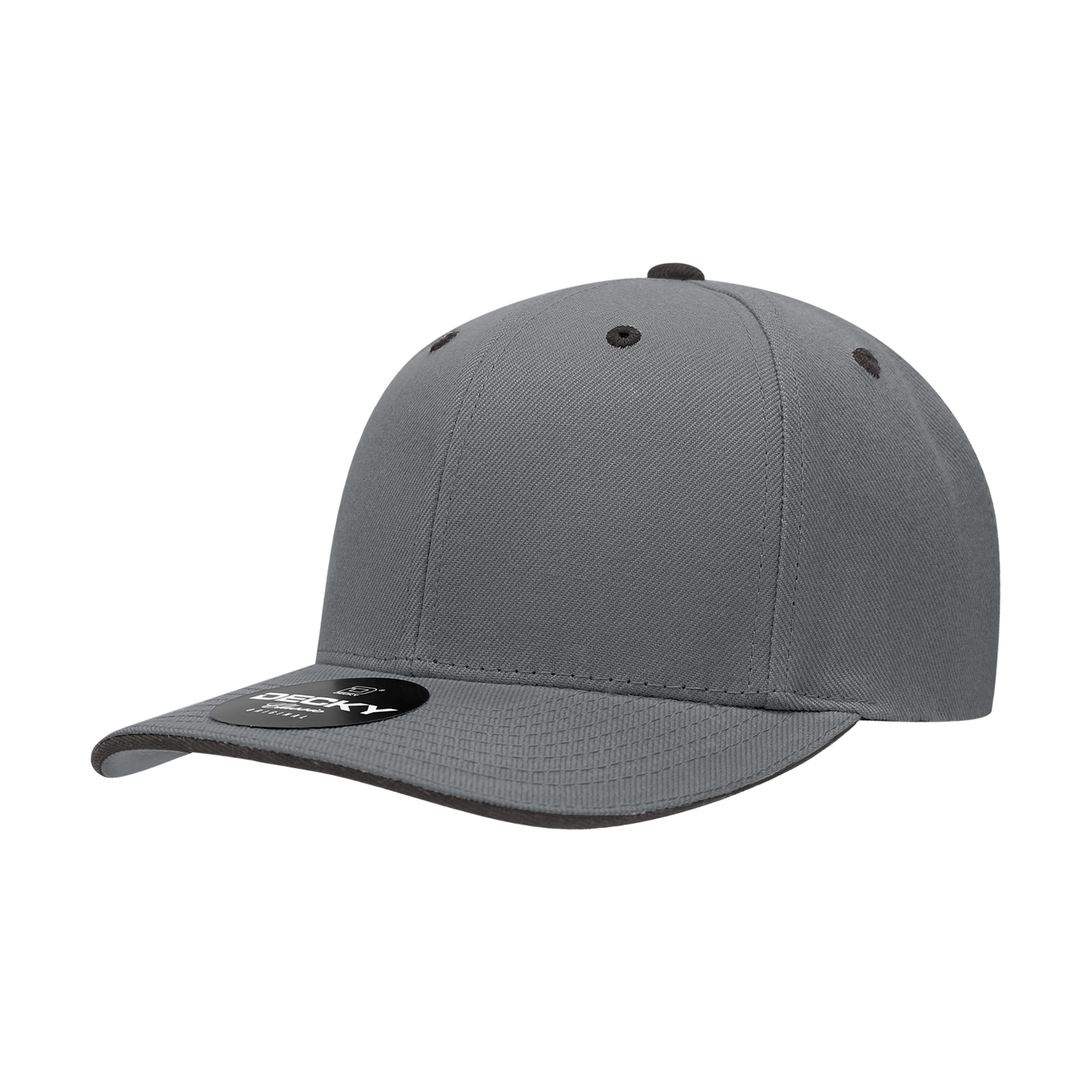 Decky-2003-6 Panel Mid Profile Structured Sandwich Bill Cap