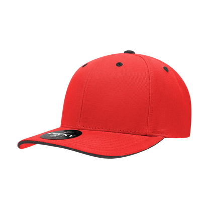 Decky-2003-6 Panel Mid Profile Structured Sandwich Bill Cap