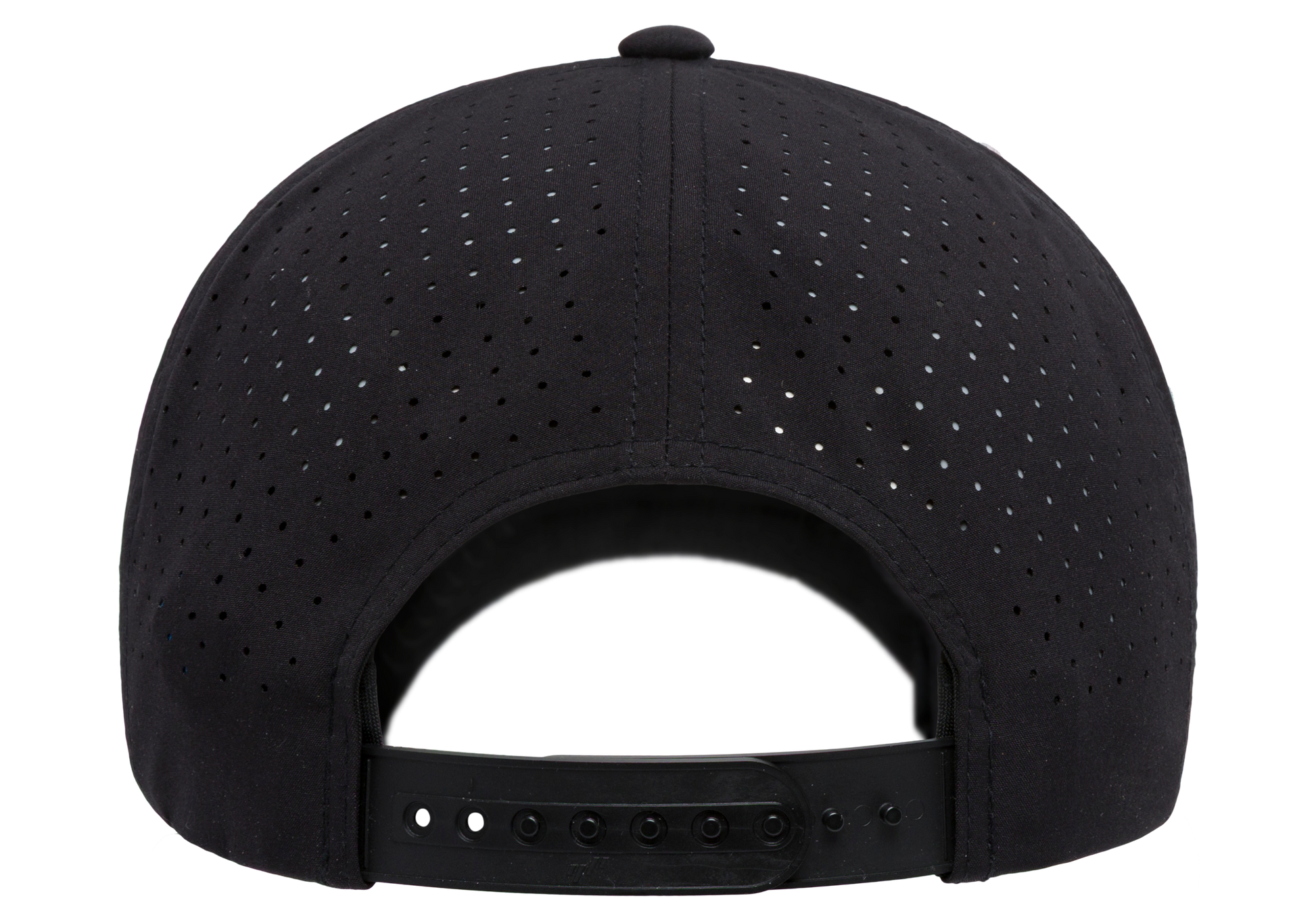 YP Classics 5-Panel Snapback Cap with Perforations and Braided Rope | 5389BD-BK-ONE