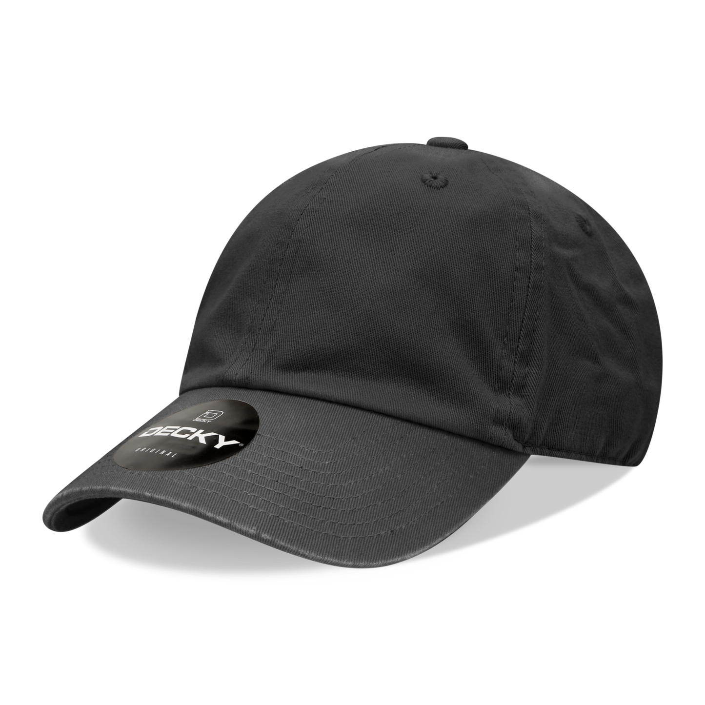 Decky-205-6 Panel Low Profile Relaxed Cotton Dad Hat