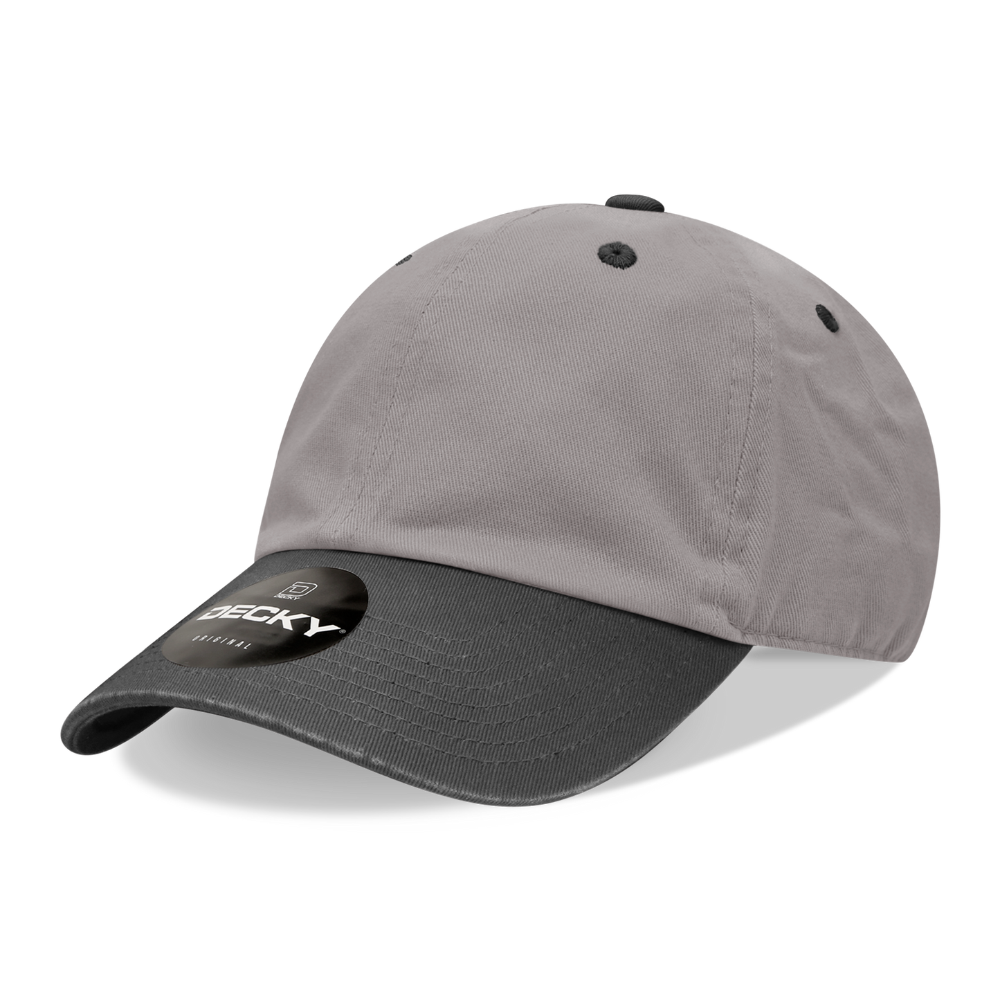 Decky-205-6 Panel Low Profile Relaxed Cotton Dad Hat