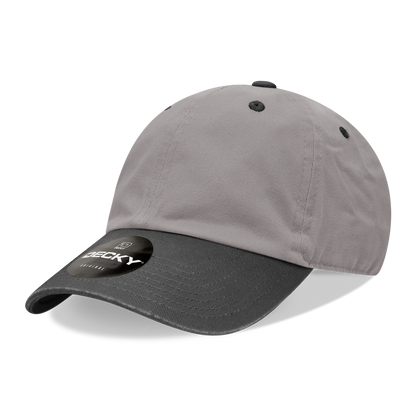 Decky-205-6 Panel Low Profile Relaxed Cotton Dad Hat