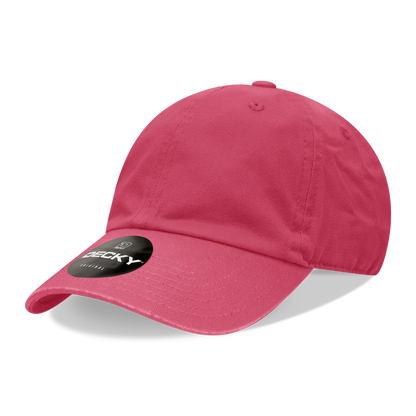 Decky-205-6 Panel Low Profile Relaxed Cotton Dad Hat