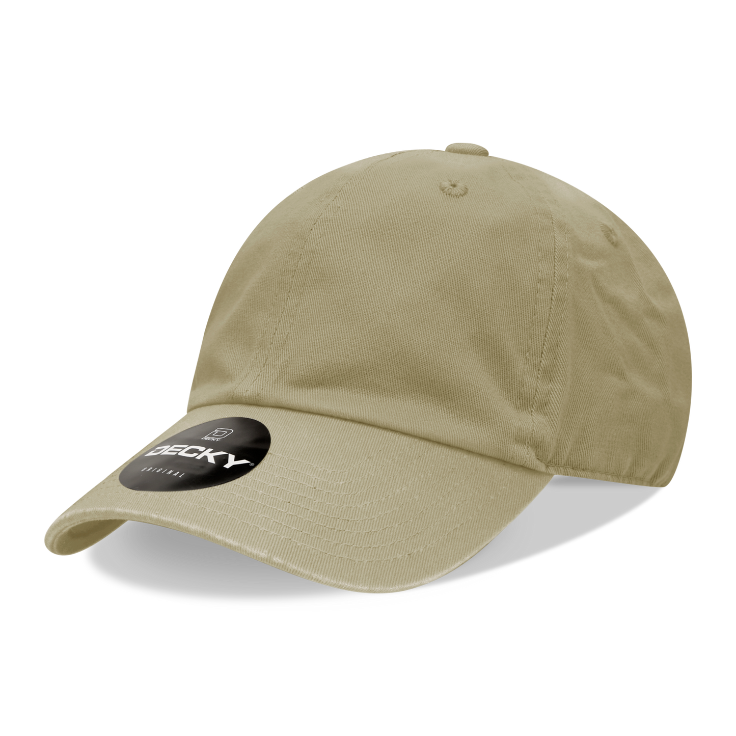 Decky-205-6 Panel Low Profile Relaxed Cotton Dad Hat
