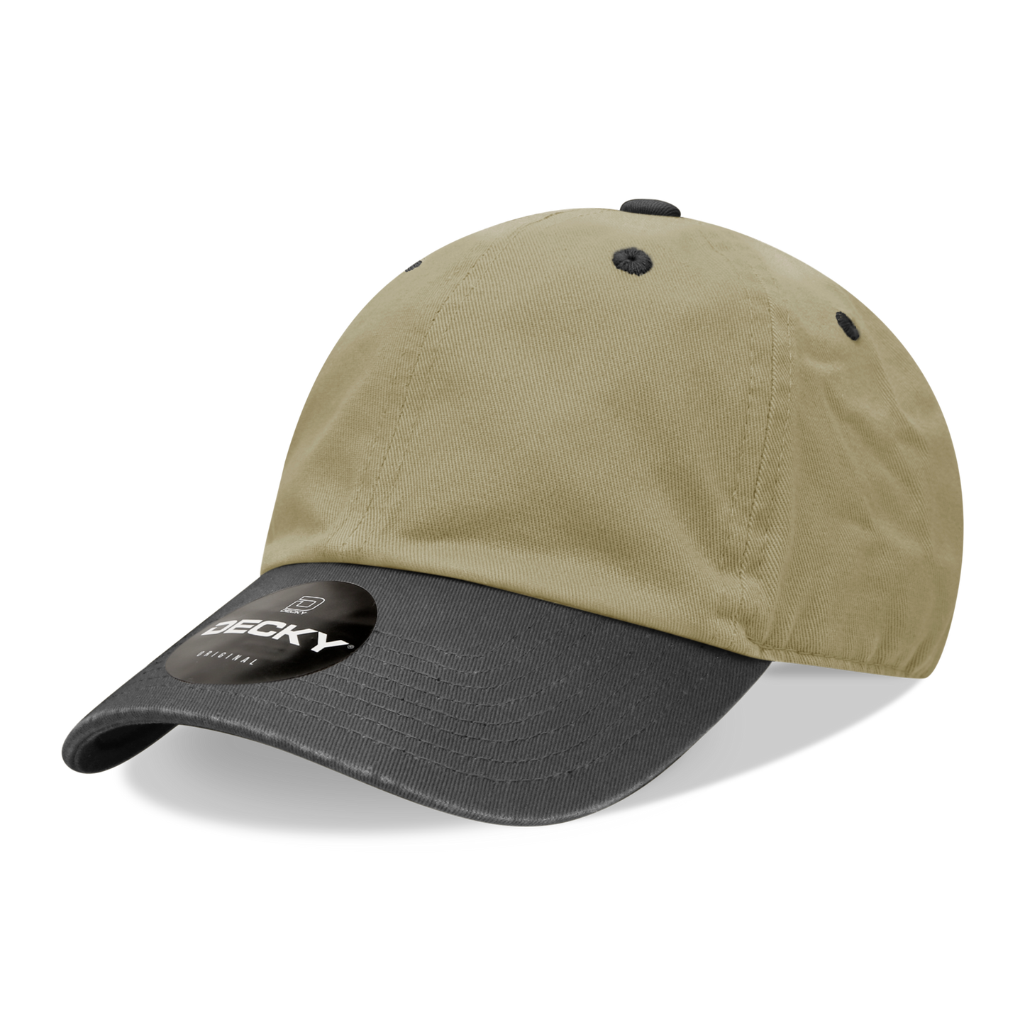 Decky-205-6 Panel Low Profile Relaxed Cotton Dad Hat