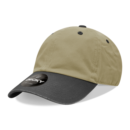 Decky-205-6 Panel Low Profile Relaxed Cotton Dad Hat