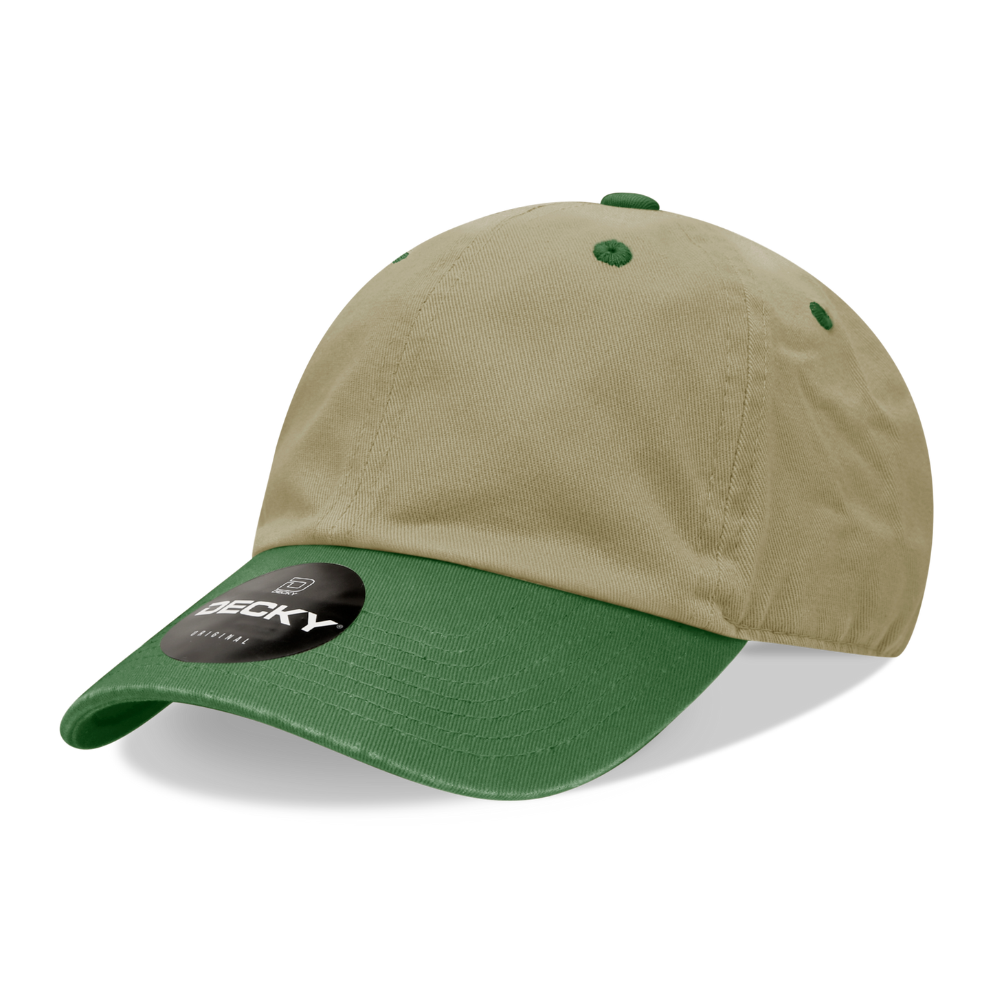 Decky-205-6 Panel Low Profile Relaxed Cotton Dad Hat