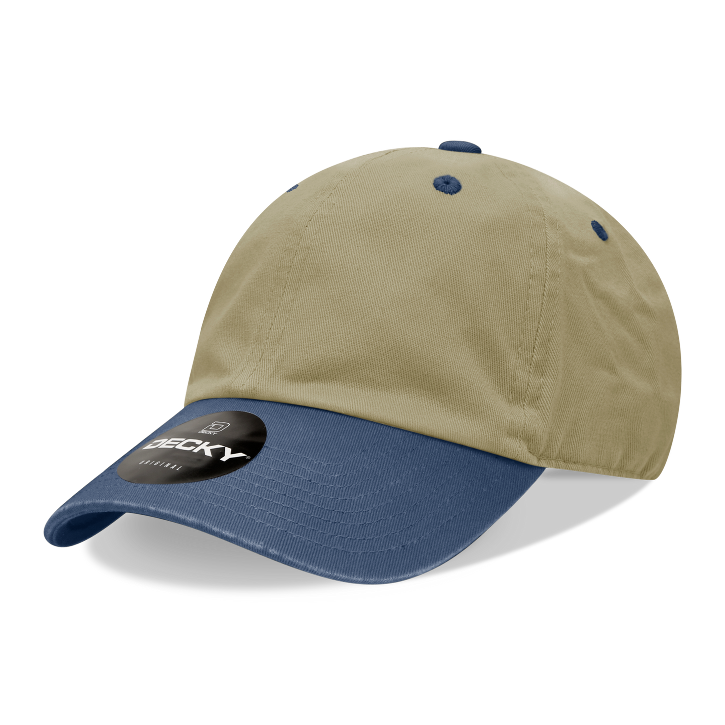 Decky-205-6 Panel Low Profile Relaxed Cotton Dad Hat