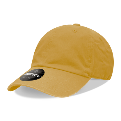 Decky-205-6 Panel Low Profile Relaxed Cotton Dad Hat