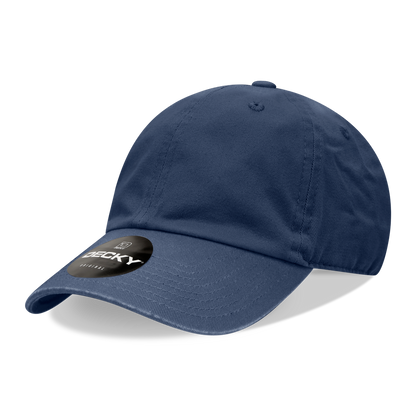 Decky-205-6 Panel Low Profile Relaxed Cotton Dad Hat