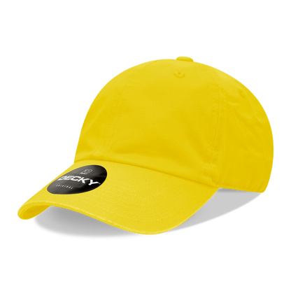 Decky-205-6 Panel Low Profile Relaxed Cotton Dad Hat