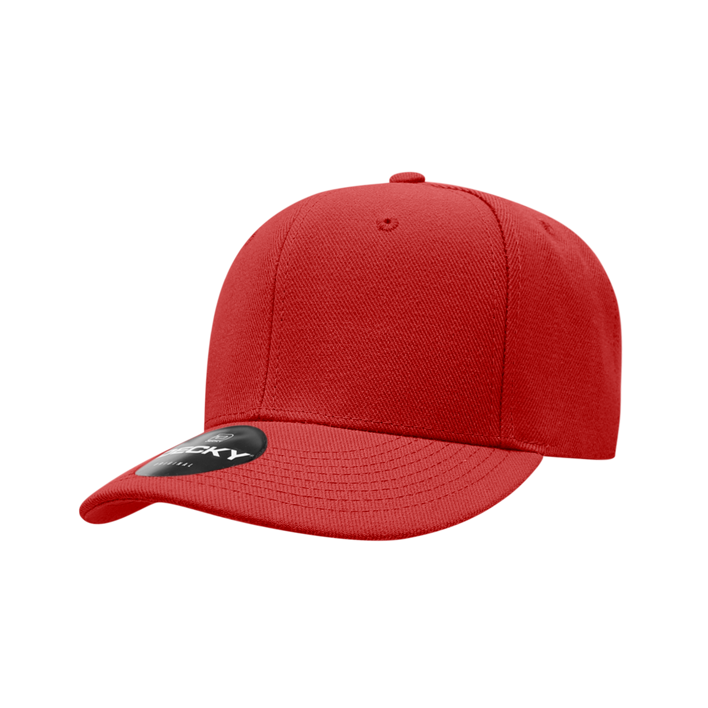 Decky-206-6 Panel Low Profile Structured Acrylic/Polyester Cap