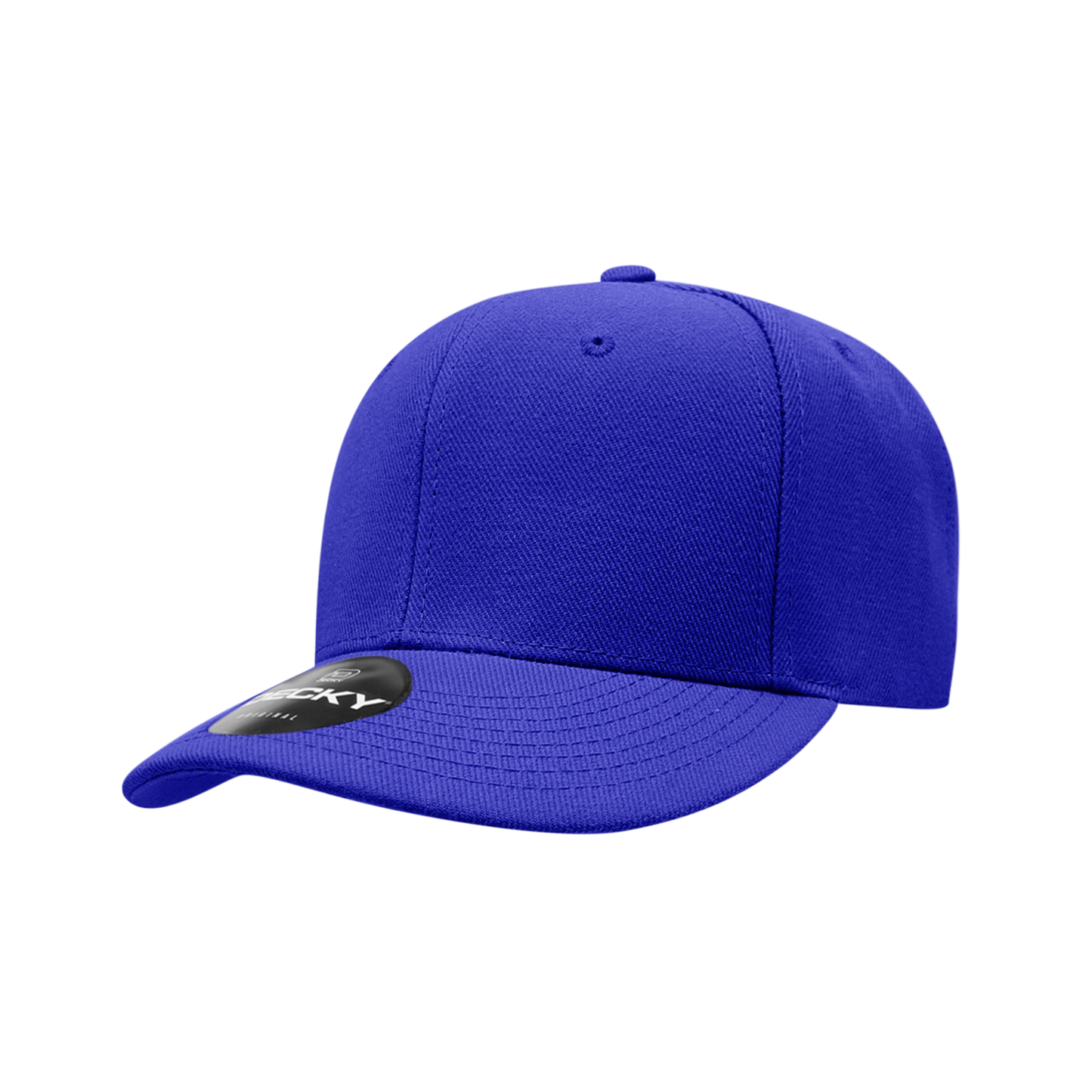 Decky-206-6 Panel Low Profile Structured Acrylic/Polyester Cap