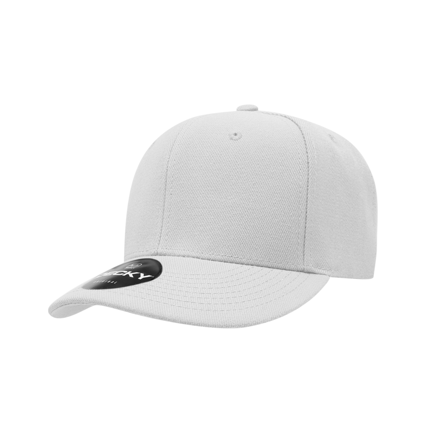 Decky-206-6 Panel Low Profile Structured Acrylic/Polyester Cap