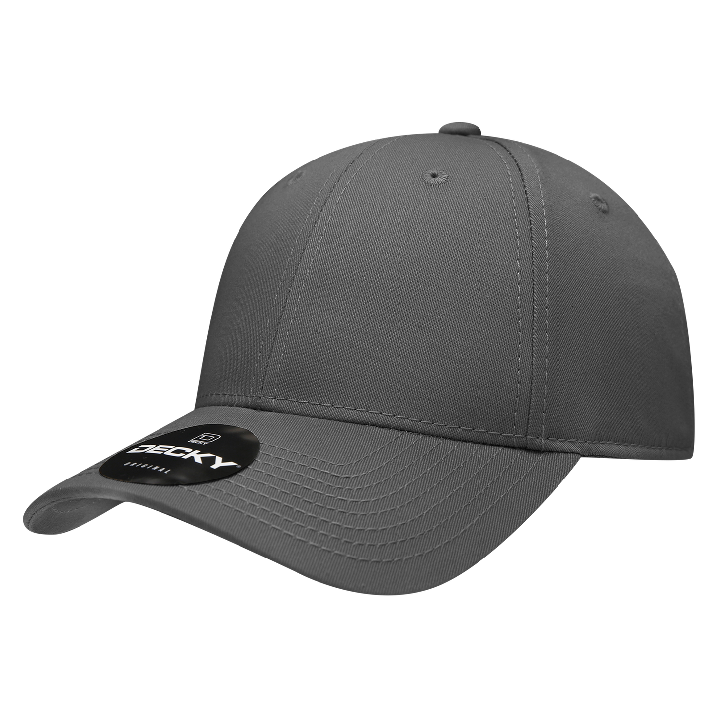 Decky-209-6 Panel Low Profile Structured Cotton Cap