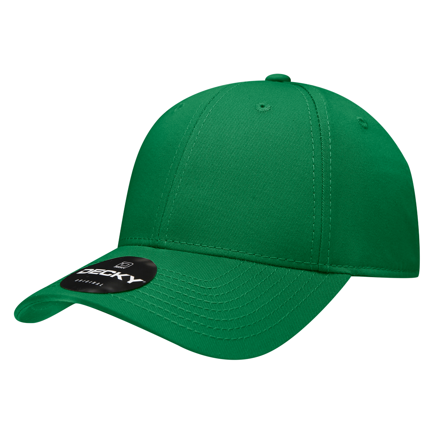 Decky-209-6 Panel Low Profile Structured Cotton Cap