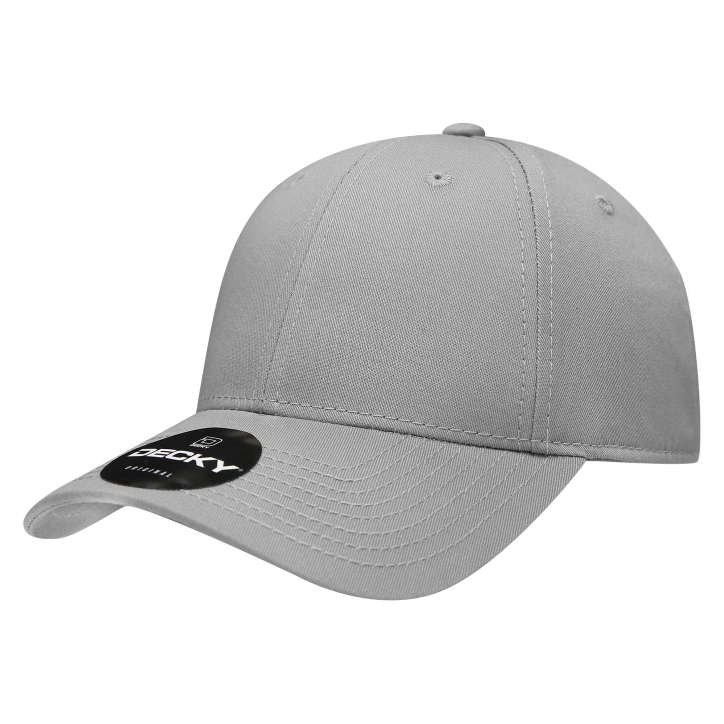 Decky-209-6 Panel Low Profile Structured Cotton Cap