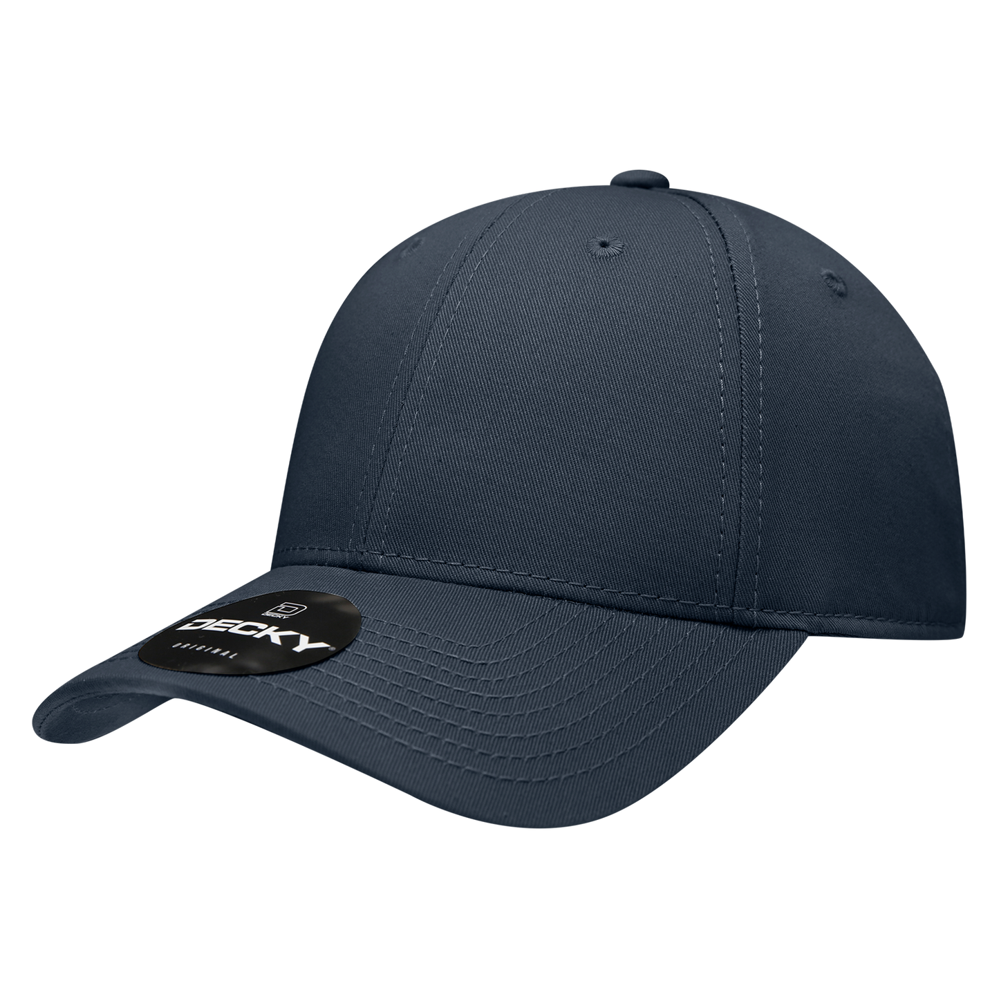 Decky-209-6 Panel Low Profile Structured Cotton Cap