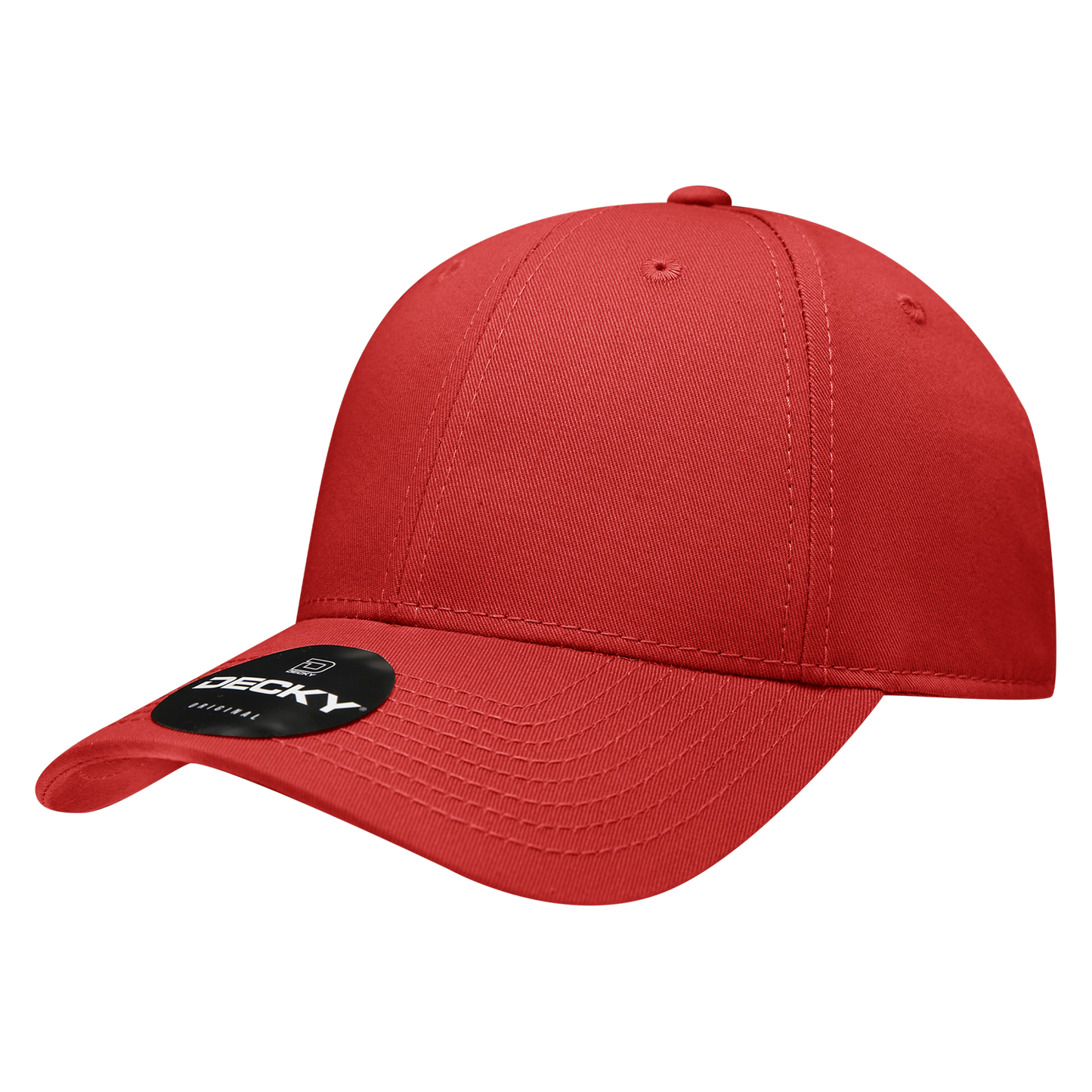Decky-209-6 Panel Low Profile Structured Cotton Cap