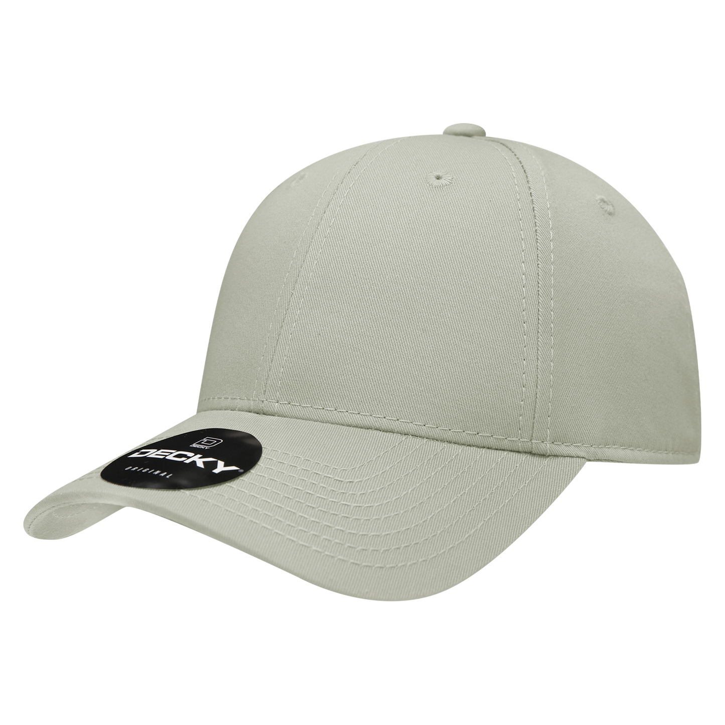 Decky-209-6 Panel Low Profile Structured Cotton Cap