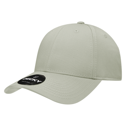 Decky-209-6 Panel Low Profile Structured Cotton Cap