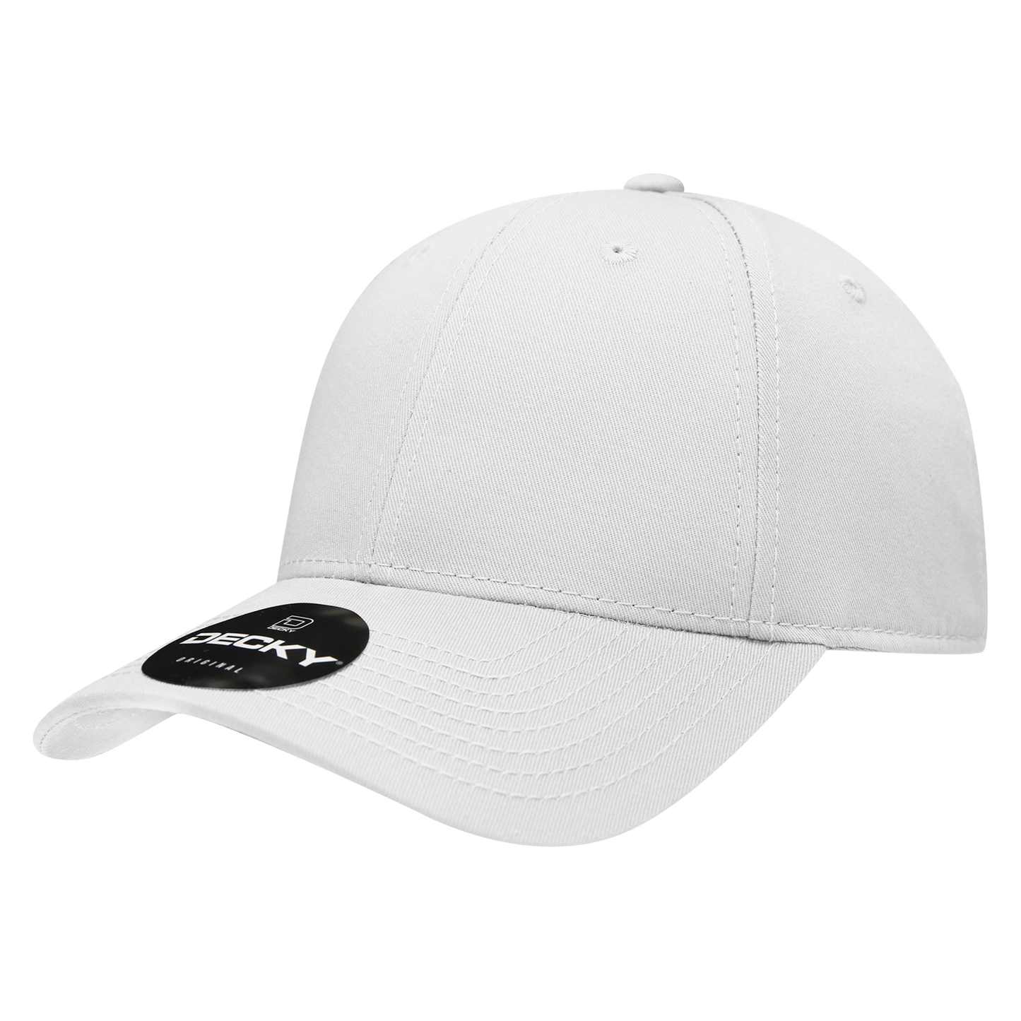 Decky-209-6 Panel Low Profile Structured Cotton Cap