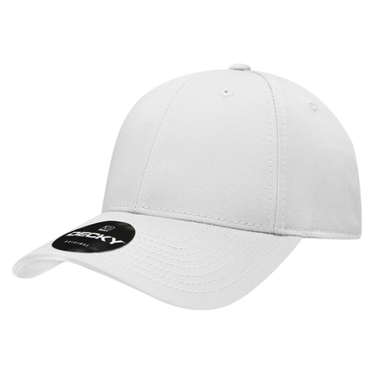 Decky-209-6 Panel Low Profile Structured Cotton Cap