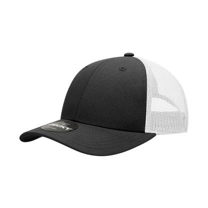 Decky-214-6 Panel Low Profile Structured Cotton Trucker