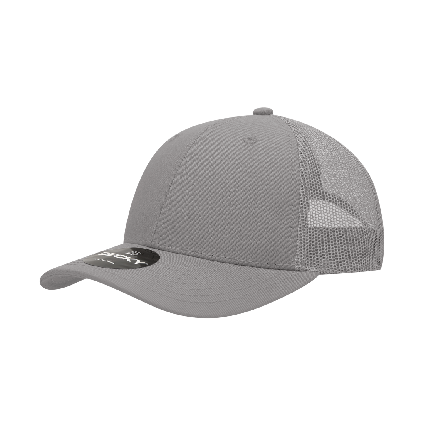 Decky-214-6 Panel Low Profile Structured Cotton Trucker