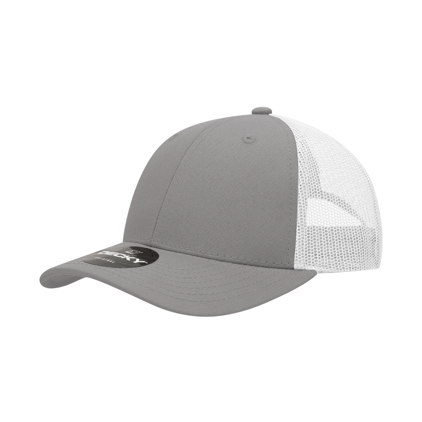 Decky-214-6 Panel Low Profile Structured Cotton Trucker