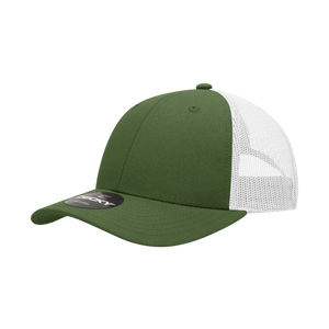 Olive/White