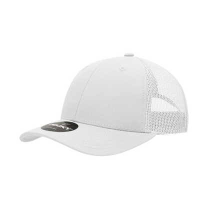 Decky-214-6 Panel Low Profile Structured Cotton Trucker