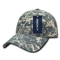 DECKY Premium 6 Panel Low Profile Relaxed Ripstop Dad Hat – Adjustable Buckle Cap