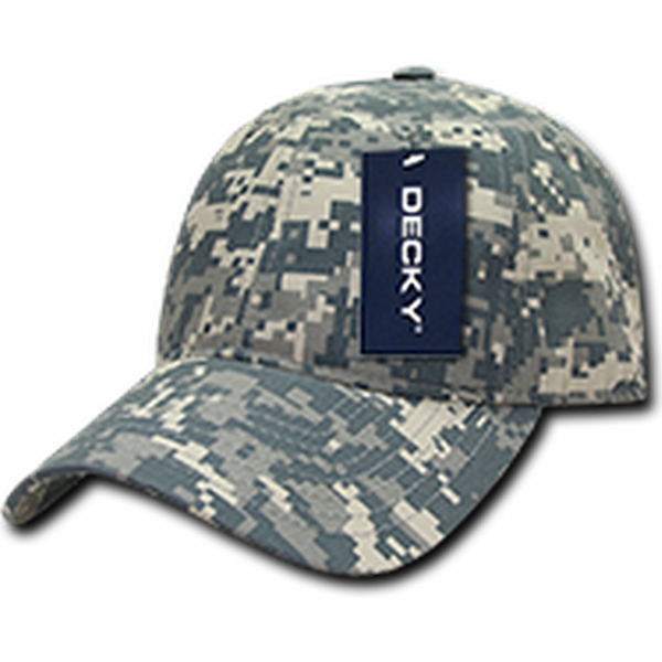 Decky 239 - Premium 6 Panel Low Profile Relaxed Ripstop Dad Hat – Adjustable Buckle Cap - Acu
