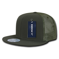 Decky 6 Panel High Profile Structured Ripstop Trucker Cap – ACU