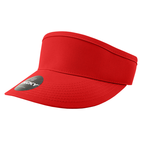Decky-3015-High Profile Visor - Red